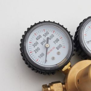 Buy cheap Customized Support ODM Brass Gas Reducer with 800 PSI Delivery Pressure and Double Gauges from wholesalers