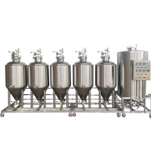 450 KG Mini Beer Brewing Equipment for Alcohol Processing Types in Small Size