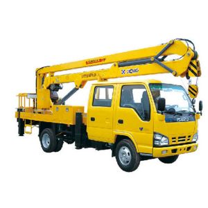 Buy cheap 2T Lifting Capacity XCMG Bucket articulating boom truck 360 Slewing Angles from wholesalers