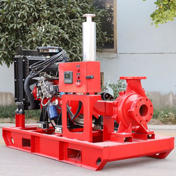 Electric/Diesel Engine Fire Fighting Solar Irrigation Water Pump Equipment