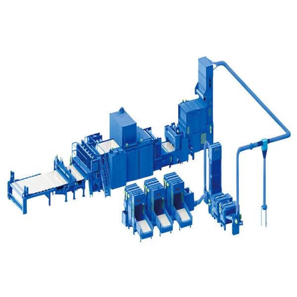 Buy cheap ISO9001 500kg/h Nonwoven Airlaid Production Line from wholesalers
