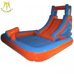 Buy cheap Hansel  amusement park inflatable water park slides for kids with cheap price from wholesalers
