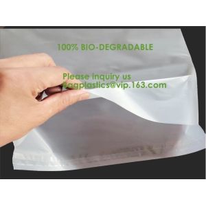 Biodegradable compostable plastic courier shipping envelope custom 10x13 matte