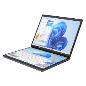 Buy cheap HL108D Ultra Thin Laptop 10.5'' Dual 10.5-inch Screen Dual Touch Control Dual Handwriting Screen Support 360 ° Flip With Gravity Sensing from wholesalers
