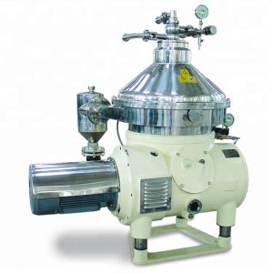 Buy cheap 316 Stainless Steel Disc Stack Milk Fat Separator with PLC Control and High Capacity 5000 L/H for Dairy Factory Use from wholesalers