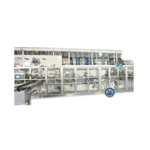Buy cheap PLC Mitsubishi System 0.8Mpa 380V 50HZ Panty Liner Machine product