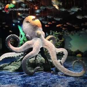 2.2 meters Large Animatronic Octopus Statue