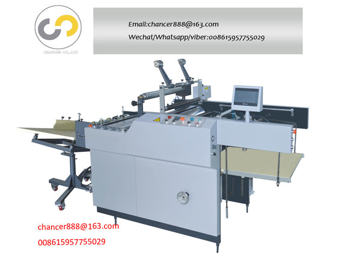 Buy cheap Semi-auto pre-glued and glue-less film laminating machine with PLC control from wholesalers