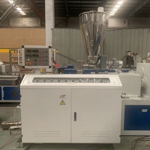 Buy cheap WPC Twin Screw Pla Extruder Machine 38CrMoALA Screw from wholesalers