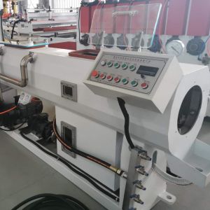 Buy cheap Computerized Plastic Pipe Extruder Machine with Full Intermeshing Engagement System from wholesalers