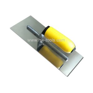 Buy cheap Stainless steel Plastering trowel with rubber handle HW02234 from wholesalers