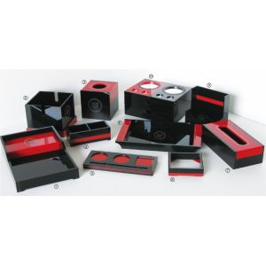 Buy cheap Acrylic Hotel Amenity Supplies Towel Tray Soap Dish Tissue box product