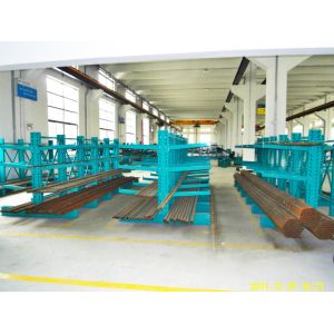 Buy cheap Powder Coat Paint Finish Cantilever Lumber Racks , Metal Racking System from wholesalers