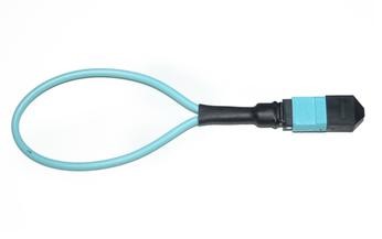 OM3 Optical MPO Loopback Connector For Manufacturing Test Troubleshooting