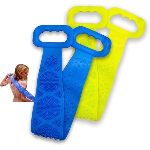 Buy cheap Practical Harmless Silicone Back Scrubber , Reusable Silicone Body Bath Brush from wholesalers