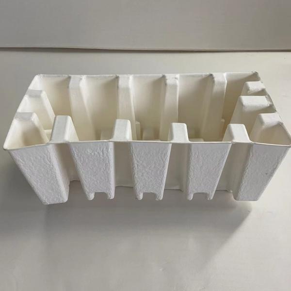 Quality Logistics Moulded Pulp Packaging Tray Good Protective Biodegradable for sale