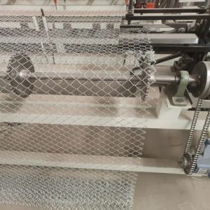 Buy cheap 5m Width Fully Automatic Diamond Mesh Weaving Chain Link Fence Machine from wholesalers