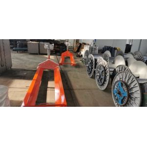 China Professional Manufacture Stacking 2021 Hydraulic Textile Transform Trolley