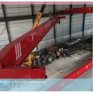 Buy cheap LB6t explosion-proof electric single beam crane, explosion-proof truss, explosion-proof hoist and explosion-proof crane product