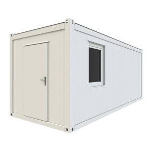 Thermal Insulation Flat Pack Container Fireproof 20ft Luxury Prefab Container