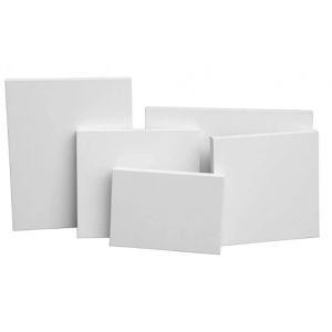 Buy cheap Custom Size 380g Pure Cotton Stretched Canvas Board with Back Staple Allowed for Acrylic & Oil Painting from wholesalers