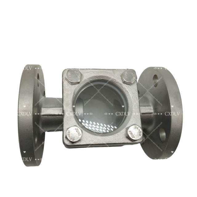 API598 Flanged Sight Glass for Easy Installation and Maintenance in Industrial