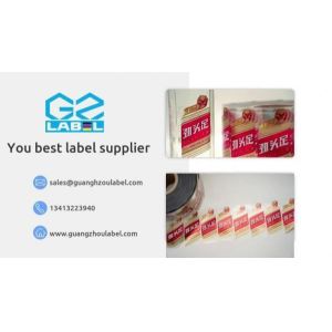 Buy cheap Paper / plastic Condiment Bottle Labels Custom Permanent Adhesive Stickers from wholesalers