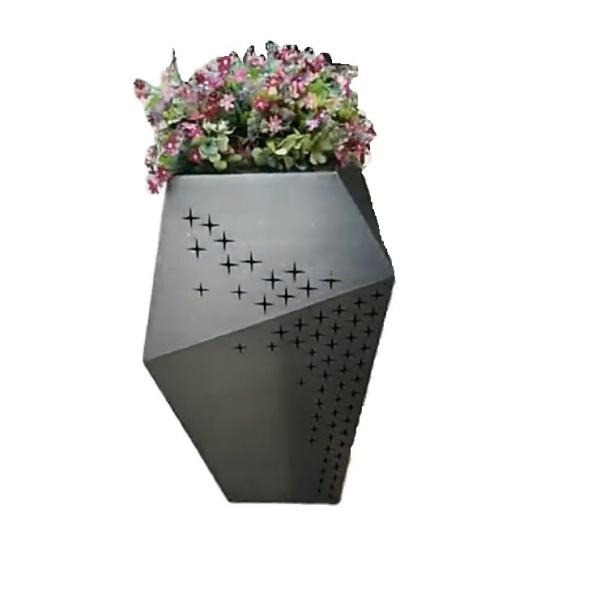 Buy cheap Urban garden decorative metal planters flower pot from wholesalers