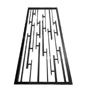 Buy cheap Modern style metal material gold decorative screen room divider from wholesalers