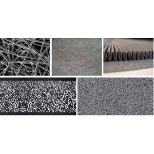 China Multi-Layer Sintered Metal Fiber Felt with 7600 Bubble Point and 35L/dm2.min Air Permeability on sale