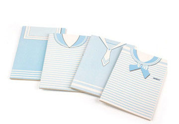 Quality High Quality Personalised T-shirt Notebooks WIth Fabric Cover  for sale