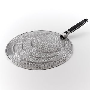 Buy cheap High Quality Stainless Steel Foldable Handle Mesh Splatter Screen Splatter Guard with/without carbon fiber from wholesalers