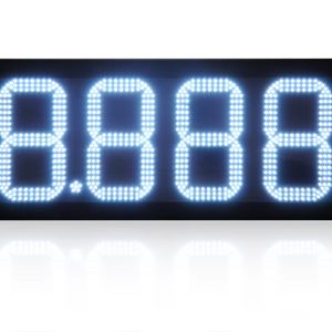 Buy cheap 18 Inches Digital LED Gas Signs 7 Segment IP65 Outdoor for Gas Station D/C 64 from wholesalers