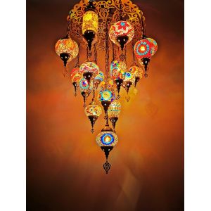 Buy cheap Moroccan Turkish Style Retro Vintage Pendant Light E27 Base Mediterranean Large Chandelier(WH-DC-35) from wholesalers