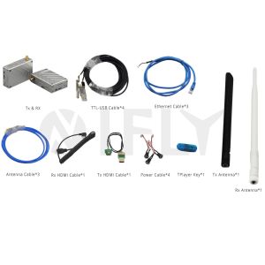 Buy cheap Video Data Wireless Hdmi Transmitter Receiver 1080P 60fps COFDM Modulation from wholesalers