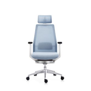 Buy cheap OEM ODM High Back Swivel Desk Chair With Lumbar Support And Adjustable Headrest product