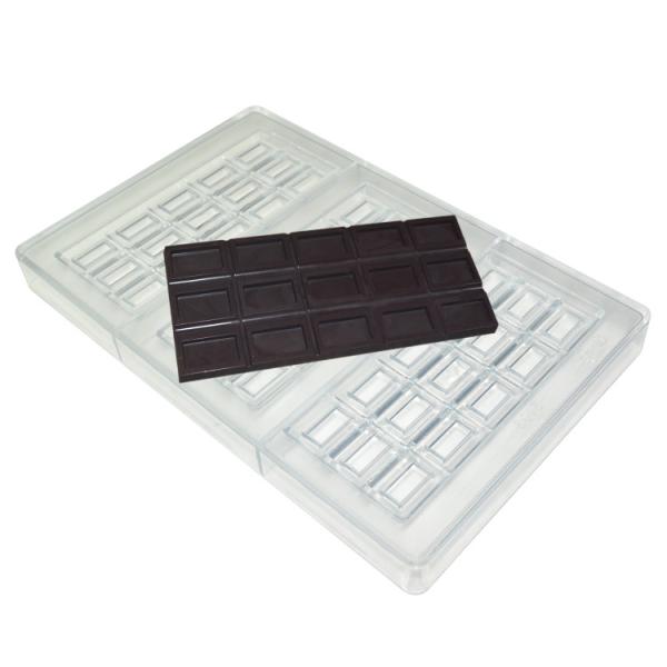 Buy cheap Sustainable 3D Custom Made Chocolate Molds Rectangle Polycarbonate from wholesalers