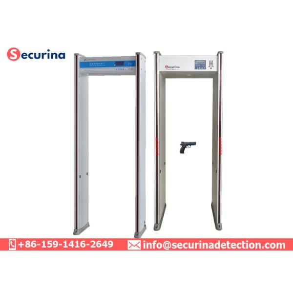 Quality Small LCD Display Walk Through Metal Detectors 8 Zones With Self - Diagnostic Program for sale