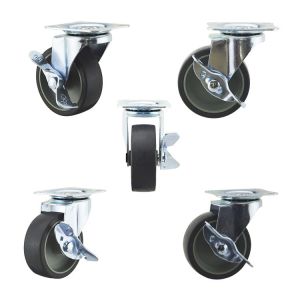 Buy cheap Thermoplastic Rubber Wheel Light Duty Casters 50kg Load Capacity from wholesalers