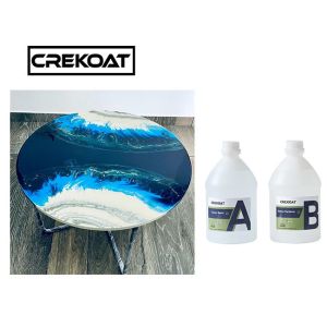 Buy cheap Non Flammable 2 Gallon Epoxy Resin For Casting River Tables Bar Tops Self Degassing from wholesalers