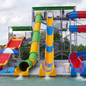 Buy cheap Water Attraction Amusement Park Slides Swimming Pool Water Slide from wholesalers