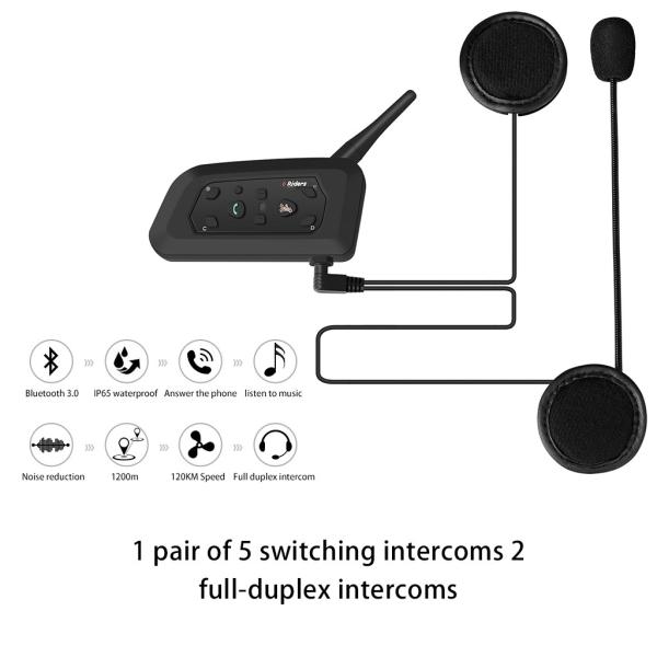 Quality 100% Waterproof 120km/H Motorcycle Helmet Intercom for sale