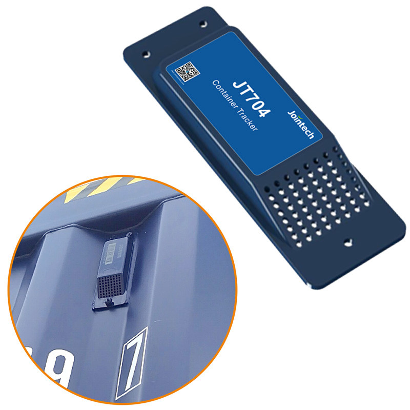China Free Maintenance IP67 Container GPS Tracker Plastic With 12000MAH Battery on sale