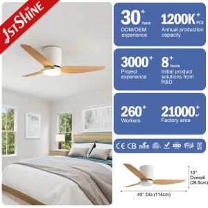 Buy cheap 45" ABS Blades LED Ceiling Fan with 3000k/4000k/6000k Color Temperature and Small Size from wholesalers