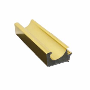 Buy cheap Wardrobe Closet Aluminum Profiles With Silver Bronze Surfaces from wholesalers