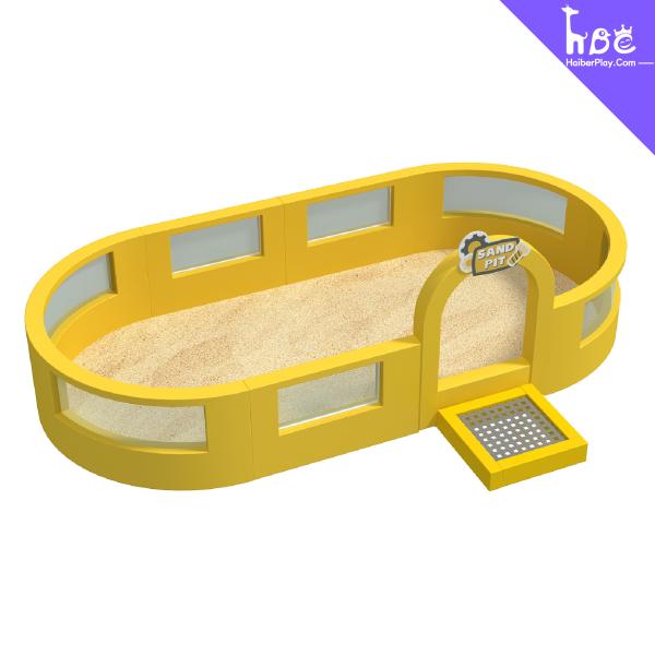 Quality Portable Weather-Resistant Sand Pit with Bench Seats for sale
