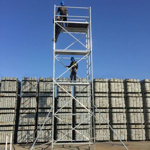 Easy Install Mobile Aluminium Mobile Scaffolding Tower 3D Model