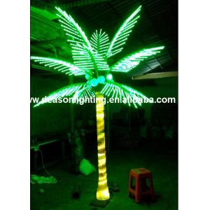 decorative light palm trees