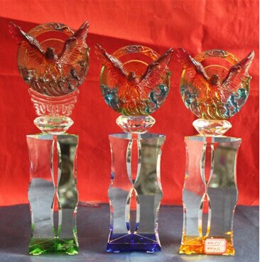 Buy cheap Beautiful Crystal Transparet Trophy from wholesalers