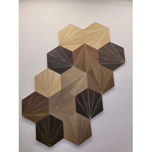 Buy cheap Living Room Engineered Wood Flooring Plank With Art Parquet Design from wholesalers